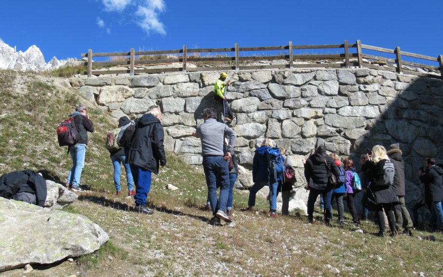 sul set a Courmayeur 8 ottobre 2021