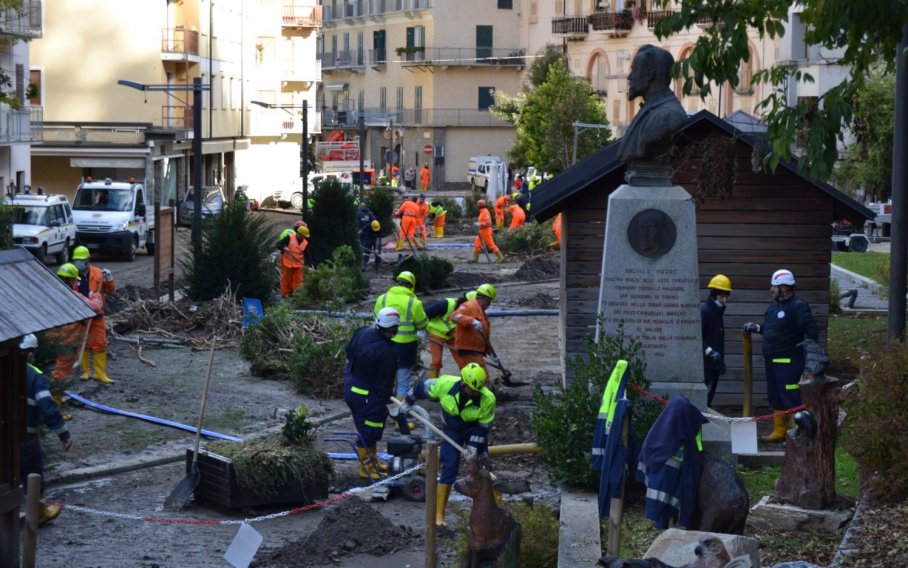 Limone Piemonte alluvione ottobre 2020