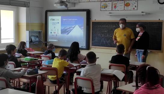 Rischi in montagna: incontri con le scuole